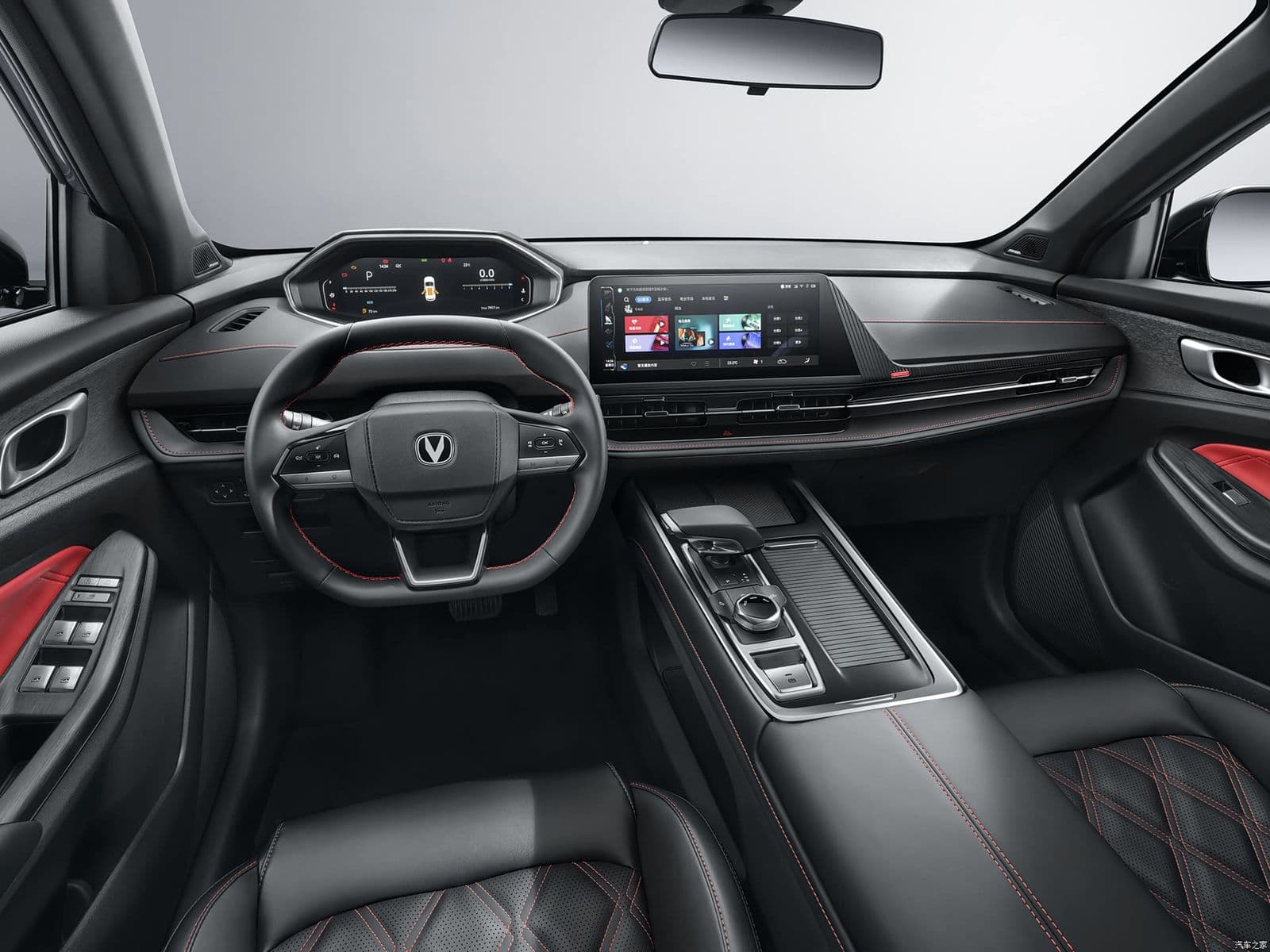 2025 Changan CS55 Plus — compact SUV interior 2 (export)